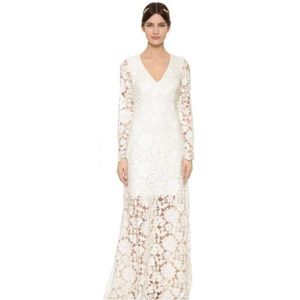 Bartley Mischka Collection Lace Gown